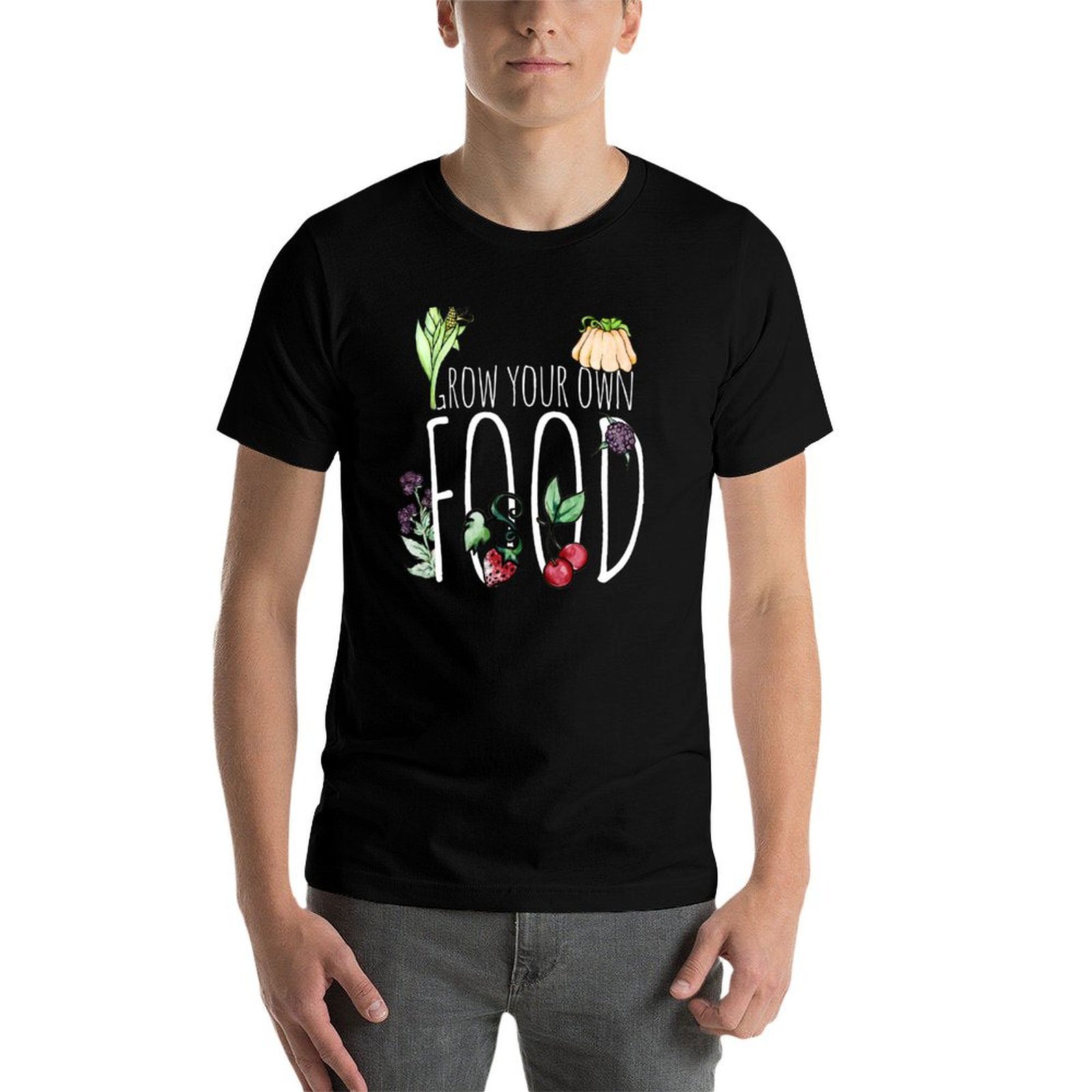 自分の食べ物を育てよう 都市農業 Tシャツ ストリートファッ - Urban Farming In China のレビューと価格